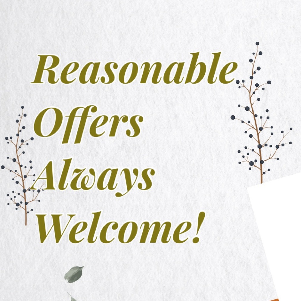 Reasonable Offers Always Welcome! 🛍